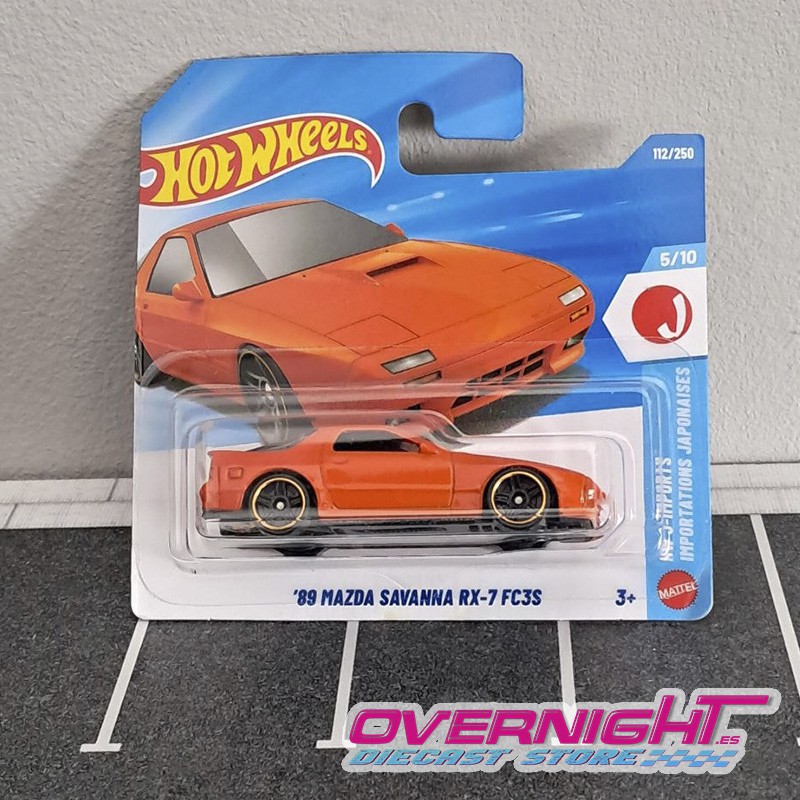 Hot Wheels 89 Mazda Savanna RX-7 FC3S HW J-Imports JJJ72-N521