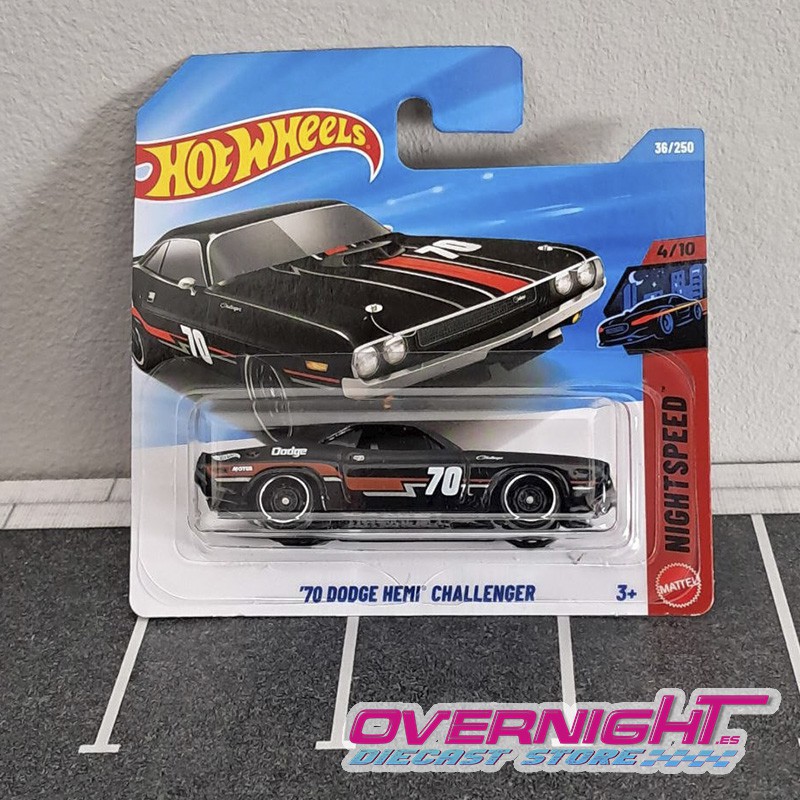 Hot Wheels 70 Dodge Hemi Challenger Nightspeed JJK79-N521