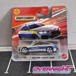 Matchbox 2023 BMW i4 Police Sedan  JBR00-LA10
