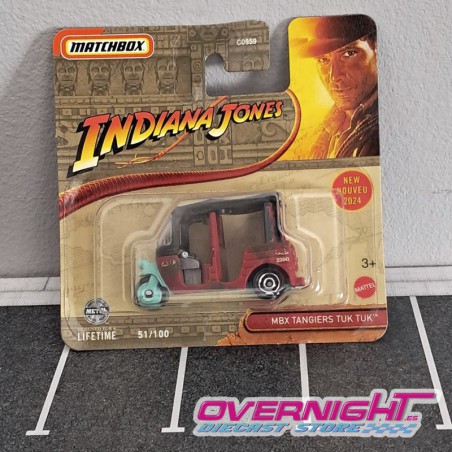 Matchbox MBX Tangiers Tuk Tuk  Indiana Jones HVN31-LA10
