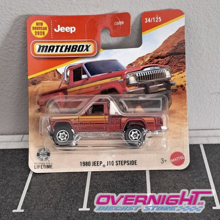 Matchbox 1980 Jeep J10 Stepside  JHN58-LA10