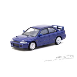 - PREORDER - Tarmac Works Mitsubishi Lancer Gsr Evolution 2 Blue 1994  escala 1/64 T64G-049-BL