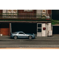- PREORDER - Tarmac Works Porsche 928 Gts Blue Metallic 1992 escala 1/64 T64G-084-BL