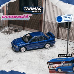 - PREORDER - Tarmac Works Mitsubishi Lancer Gsr Evolution 2 Blue 1994  escala 1/64 T64G-049-BL