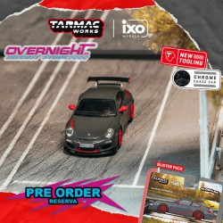 - PREORDER - Tarmac Works Porsche 991 (997) Gt3 Rs Grey 2008 en blister 1/64 T64G-091-GY-B