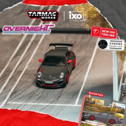 - PREORDER - Tarmac Works Porsche 991 (997) Gt3 Rs Grey 2008 en blister 1/64 T64G-091-GY-B