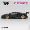 Mini GT Lamborghini Aventador Lbworks Limited Edition Matte Black 2025 Escala 1/64 MGT01087-L