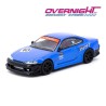 Tarmac Works Vertex Silvia (S15) azul y negro 10th Anniversary - Escala 1/64 TC-T64G-023-10TH