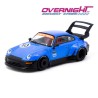 Tarmac Works RWB 993 azul y negro 10th Anniversary - Escala 1/64 TC-T64-TL017-10TH