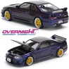 Pop Race Skyline GT-R R33 Nismo Midnight Purple Escala 1/64 PR640256