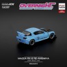 Pop Race Mazda RX-8 Re-Amemiya Light Blue Escala 1/64 PR640270