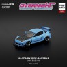Pop Race Mazda RX-8 Re-Amemiya Light Blue Escala 1/64 PR640270