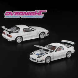 Pop Race Mazda Rx7 Fc3s Re-Amemiya blanco Escala 1/64 PR640260