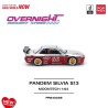 Pop Race Pandem Silvia S13 Moontech Red Escala 1/64 PR640258