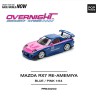 Pop Race Mazda Rx7 Re-Amemiya azul y rosa Escala 1/64 PR640240