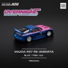Pop Race Mazda Rx7 Re-Amemiya azul y rosa Escala 1/64 PR640240