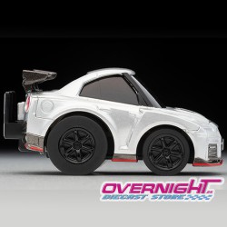 Choro Q Nissan Gt-R Nismo N Attack Package plata Escala 1/64 TLV-QS-05b