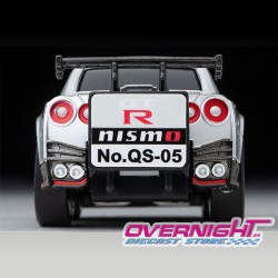 Choro Q Nissan Gt-R Nismo N Attack Package plata Escala 1/64 TLV-QS-05b
