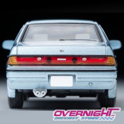 Tomica Limited Vintage 1988 Nissan Cefiro Sports Cruising Bluish Silver Escala 1/64 TLV-N335a