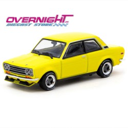 Tarmac Works Bre Datsun 510 Brock Buster Peter Brock amarillo Escala 1/64 TC-T64R-052-BB