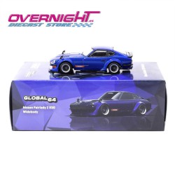 Tarmac Works Nissan Fairlady Z S30 Widebody Designed By Jon Sibal azul Escala 1/64 TC-T64G-062-BL