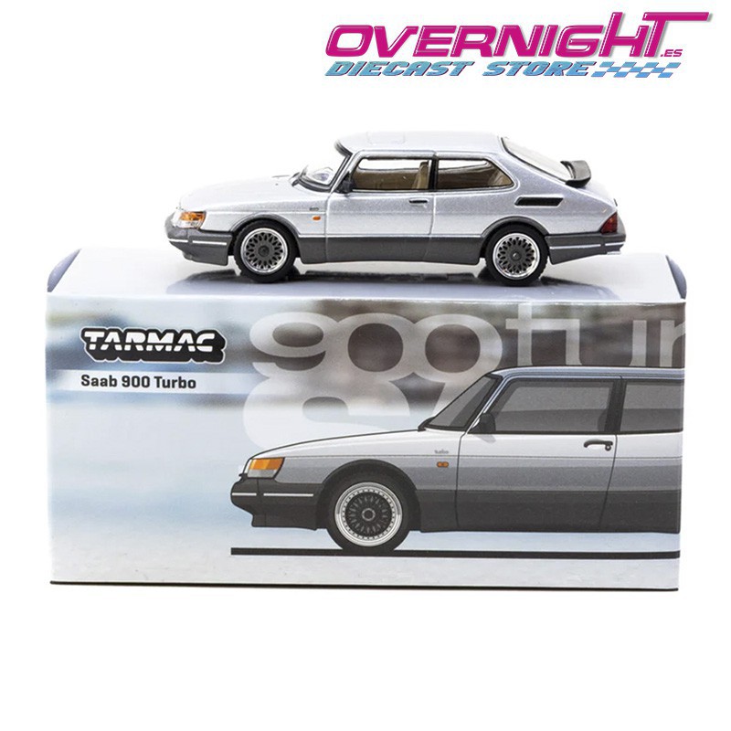 Tarmac Works Saab 900 Turbo plata Escala 1/64 TC-T64G-056-SL
