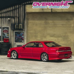 Tarmac Works Vertex Toyota Mark II Jzx100 Red Metallic Escala 1/64 TC-T64G-024-RE