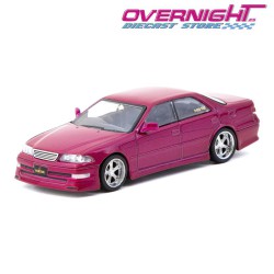 Tarmac Works Vertex Toyota Mark II Jzx100 Red Metallic Escala 1/64 TC-T64G-024-RE