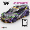 Mini GT Toyota Gr Supra Kuhl D1GP 2021 Evangelion Racing Escala 1/64 MGT00951BL