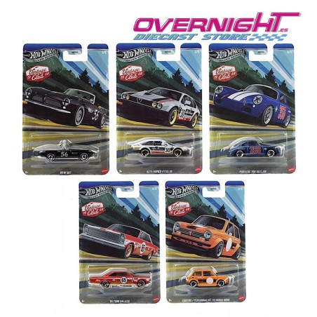 Hot Wheels Silver Series Vintage Gran Prix pack 5 coches HRT81-979J