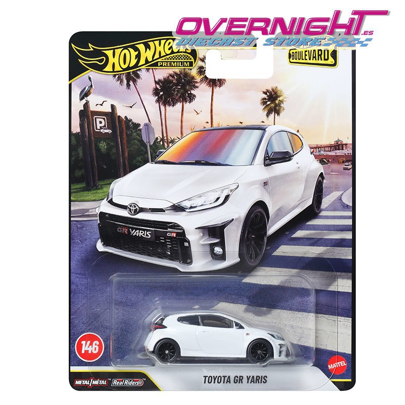 Hot Wheels Premium Boulevard Toyota GR Yaris - Escala 1/64 JHW19