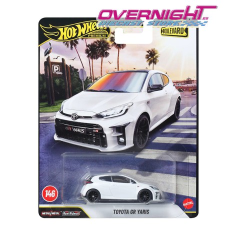 Hot Wheels Premium Boulevard Toyota GR Yaris - Escala 1/64 JHW19