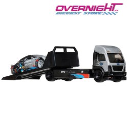 Hot Wheels Premium Team Transport Ford Mustang RTR SPEC 5 FD y Aero Lift JHX92