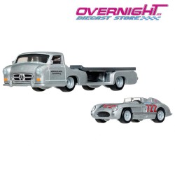 Hot Wheels Premium Team Transport Mercedes Benz 300 SLR y Renntransporter JHX90