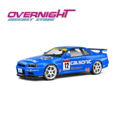 NISSAN GT-R (R34) STREETFIGHTER CALSONIC Solido 1/18