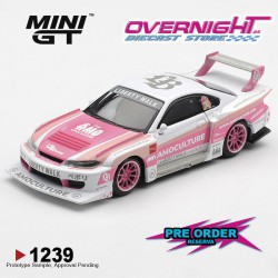 - PREORDER - Mini GT Nissan Silvia (S15) Lb-Super Silhouette Amoculture 2026 Escala 1/64 MGT01239-R