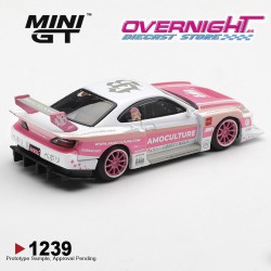 - PREORDER - Mini GT Nissan Silvia (S15) Lb-Super Silhouette Amoculture 2026 Escala 1/64 MGT01239-R