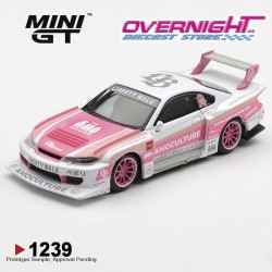 - PREORDER - Mini GT Nissan Silvia (S15) Lb-Super Silhouette Amoculture 2026 Escala 1/64 MGT01239-R
