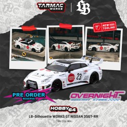 - PREORDER - Tarmac Works Nissan GT-R R35 Lb-Silhouette Works n23 2026 Escala 1/64 T64-105-WH