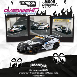 - PREORDER - Tarmac Works Mercedes-Benz Amg GT GT4 Greater Bay Area n12 F.W.Ming GT Cup Macau 2025 Escala 1/64 T64-006-25MGP12