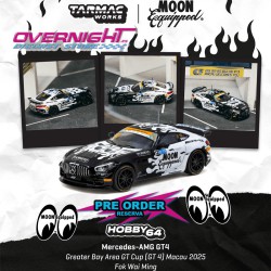 - PREORDER - Tarmac Works Mercedes-Benz Amg GT GT4 Greater Bay Area n12 F.W.Ming GT Cup Macau 2025 Escala 1/64 T64-006-25MGP12