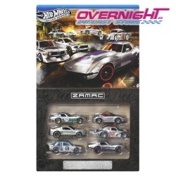Hot Wheels Zamac 6-Pack In Deluxe Packaging Escala 1/64 JLB26-9796