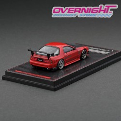 Ignition Mazda RX-7 (Fc3s) Re Amemiya Rojo Metálico Escala 1/64 IG2495
