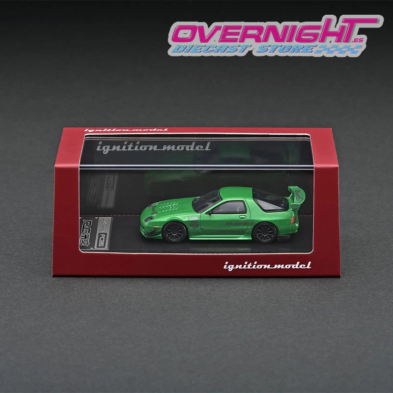 Ignition Mazda Rx-7 (Fc3s) Re Amemiya Verde Metálico Escala 1/64 IG2496
