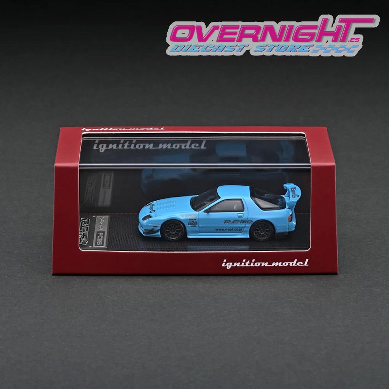 Ignition Mazda Rx-7 (Fc3s) Re Amemiya Light Blue Escala 1/64 IG2498