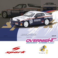 Spark Porsche 944 Turbo Cup n60 1987 Faros levantados Escala 1/64 TinyYO64036B