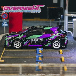 Tarmac Works Toyota GR Corolla HKS Escala 1/64 TC-T64G-066-HKS
