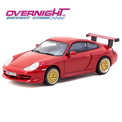 Tarmac Works Porsche 911 Gt3 996 rojo Escala 1/64 TC-T64G-069-RE