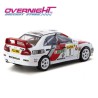 Tarmac Works  Mitsubishi Lancer Evolution Iv Rallye Monte-Carlo n1 1997 Tommi Mäkinen Escala 1/64 TC-T64G-076-97MCR01