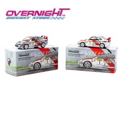 Tarmac Works  Mitsubishi Lancer Evolution Iv Rallye Monte-Carlo n1 1997 Tommi Mäkinen Escala 1/64 TC-T64G-076-97MCR01